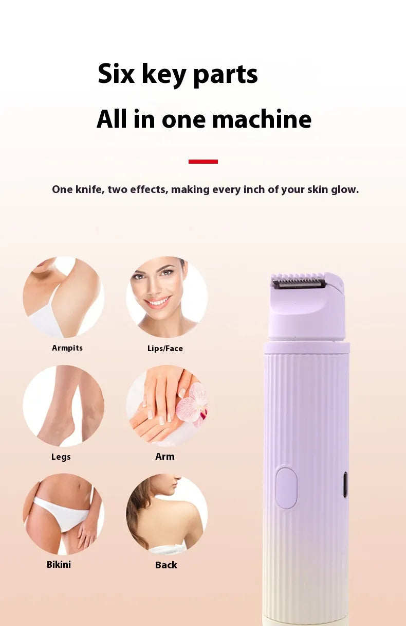 Double-Headed Electric Shaver