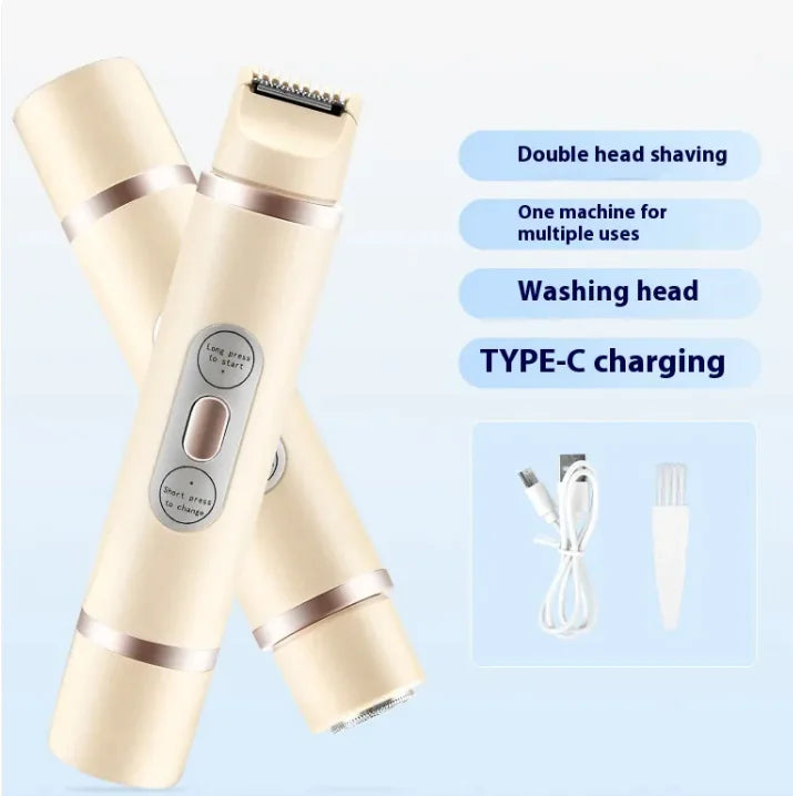 Double-Headed Electric Shaver